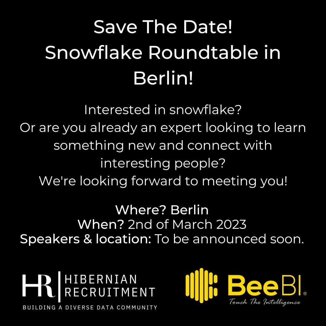 Snowflake Roundtable in Berlin